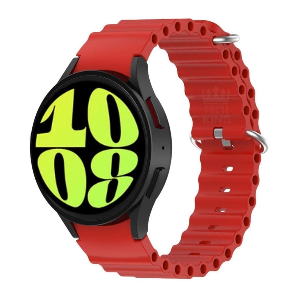 Pulseira De Silicone Ondulada Para Galaxy Watch6 44 Sm-R940