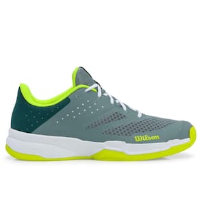 Tênis Wilson Kaos Stroke 2.0 Cinza Limão e Branco