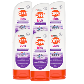 Repelente Off Kids Loção 200ml - Kit c/ 6 unidades