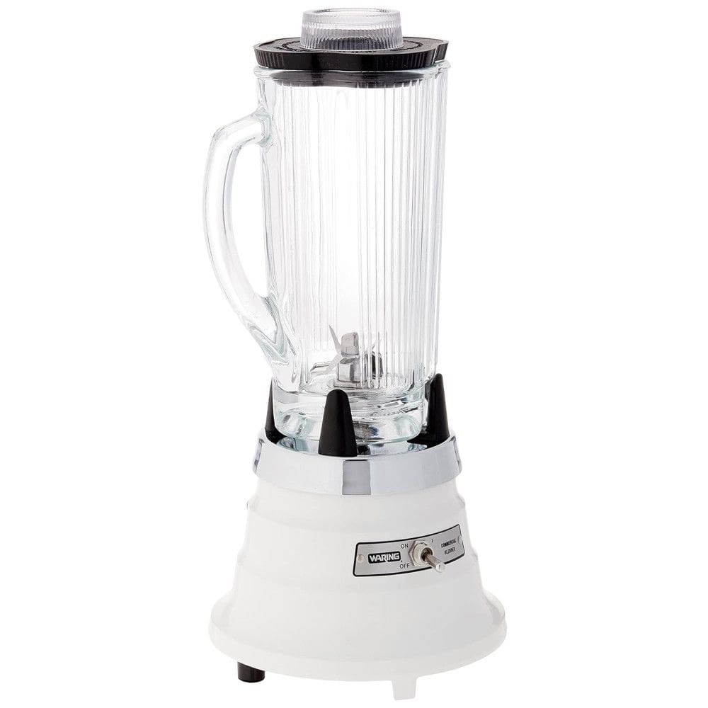 Liquidificador Comercial com Jarra de Vidro 1,1L, 110V 700W, Waring, Branco