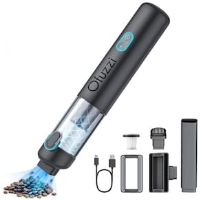 Aspirador de Pó de Mão Multifuncional sem Fio com Acessórios e Sucção Potente 1200PA, 110v, OFUZZI H8 APEX, Cinza