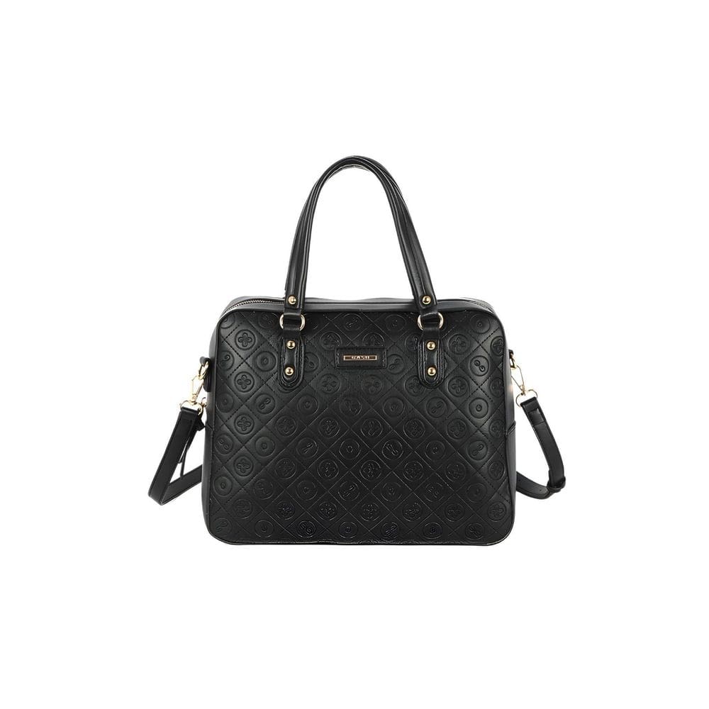 Bolsa Elegance De Ombro Gash Preta Bg72745