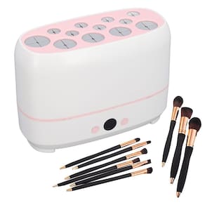 Maquina Eletrica Secador de Pincel de Maquiagem USB Automatico Escova Esponja Multiuso Pertatil