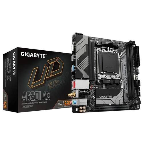 Placa Mãe Gigabyte A620I Ax Wifi Amd Am5 Mini Itx Ddr5