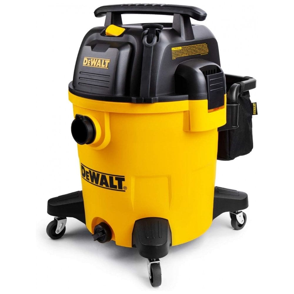 Aspirador de Pó Seco e Úmido 45L, 5CV de Potência com Extensores, 110v, DEWALT DXV12P, Preto