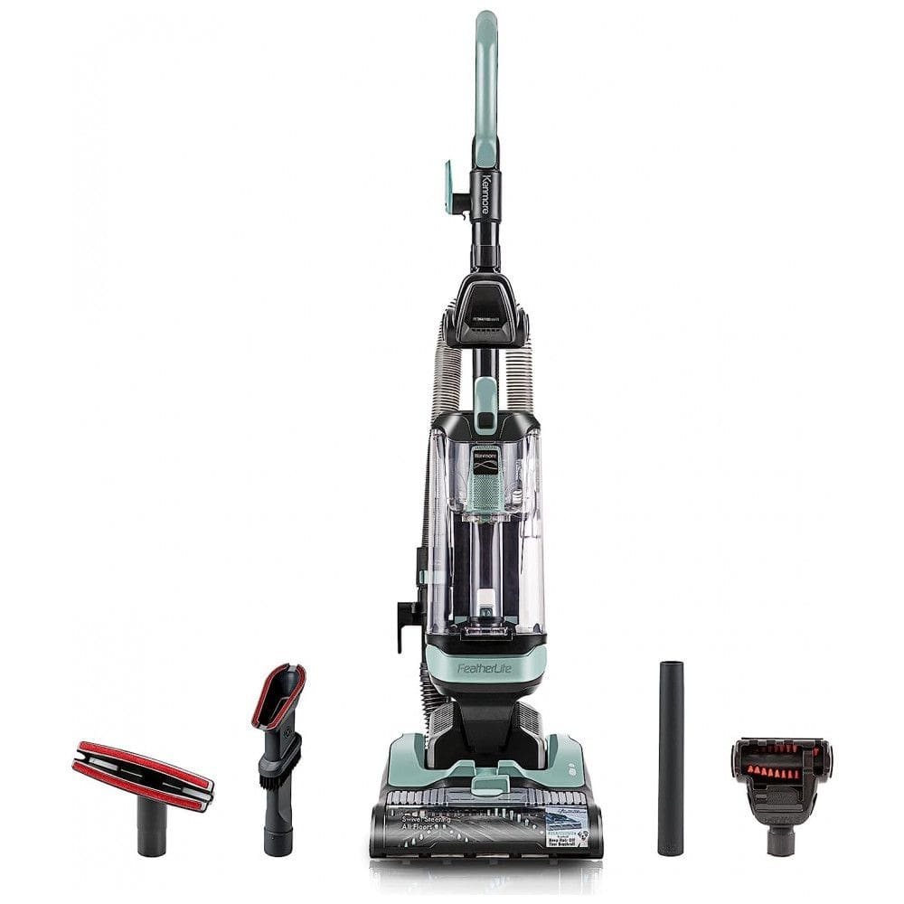 Aspirador de Pó 3 em 1 com 4 Ajustes de Altura e Escova para Pelos de Pet, 110V Kenmore DU1275, Verde Claro