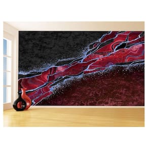 Papel De Parede 3D Estilo Marmore Tintas Cores 3,5M Mbr148