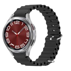 Pulseira Com Encaixe Curvo Ondulada Para Watch6 Classic 43Mm