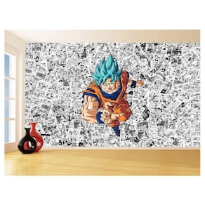 Papel De Parede Dragon Ball Goku Página Manga 3,5M Dbz551