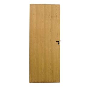 Folha Lisa Imbuia Fechadura Alavanca Externa e Dobradiça 72 x 210 Natural