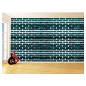 Papel De Parede 3D Tijolo Sala Tijolinho Vista 3,5M Xbr57