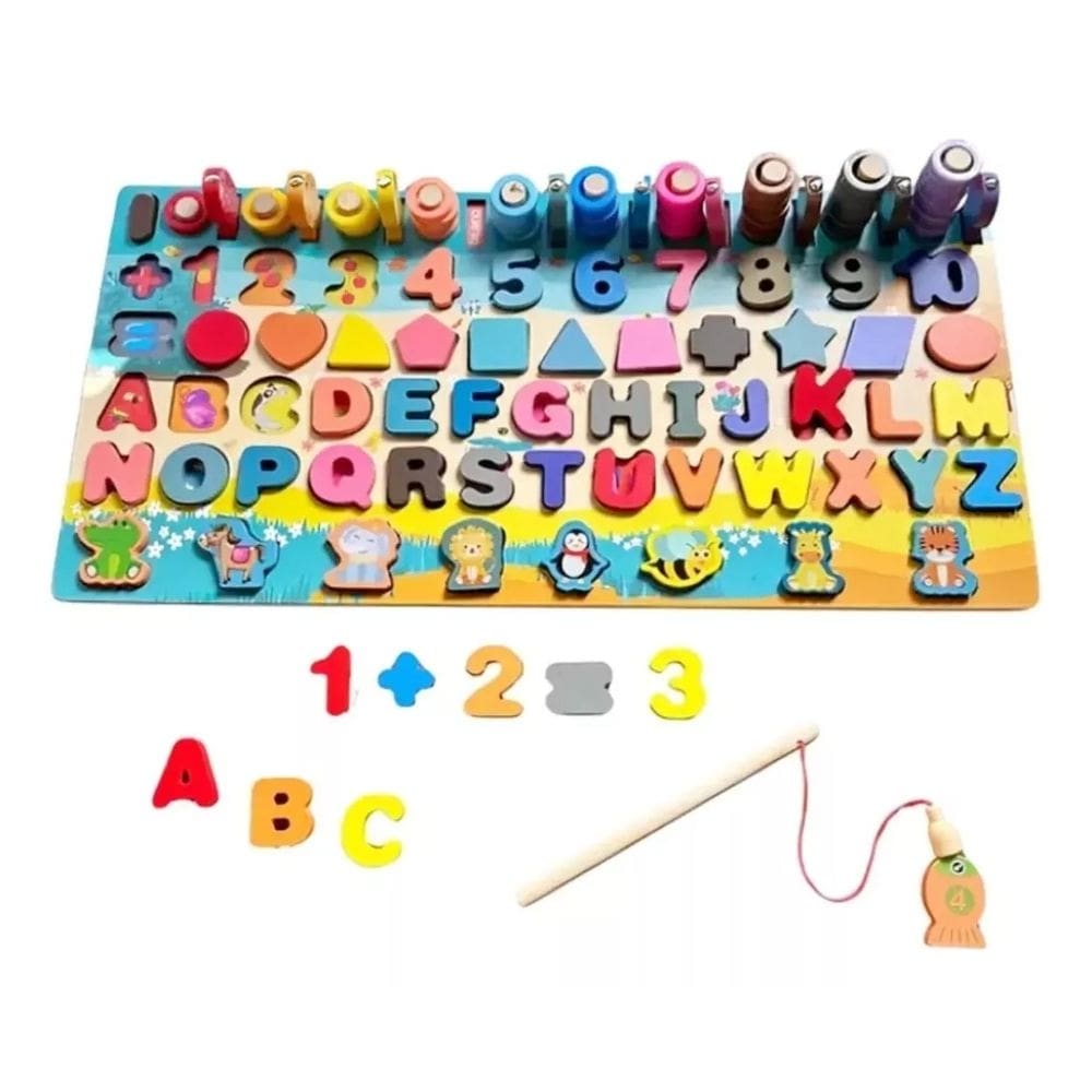 Jogo Didático Aprenda Brincando Multiatividades Dm Toys
