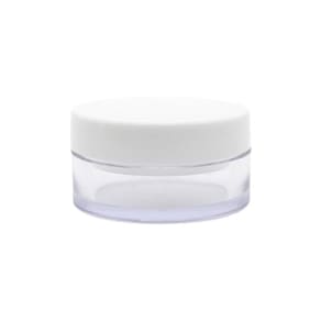 Frasco Transparente Para Maquiagem - Pote 10G Com 25Und.
