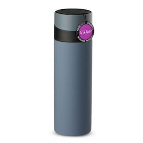Garrafa Térmica Inox 400Ml Apoiocelular Start Topget - Cinza