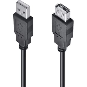 Cabo Usb A Macho X Usb A Fêmea 2.0 - 3M Extensor - Uamaf-3 -