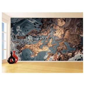Papel De Parede 3D Estilo Marmore Tintas Cores 3,5M Mbr92