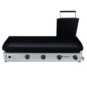 Chapa Bifeteira a Gás 100cm Venâncio Deguste Luxo 4,76mm de Espessura com Prensa C100-49806