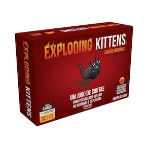 Exploding Kittens Edição Revisada Jogo de Cartas Galapagos EXK401