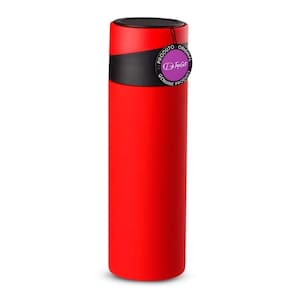 Garrafa Térmica Inox 400Ml Apoio Celular Topget - Vermelho