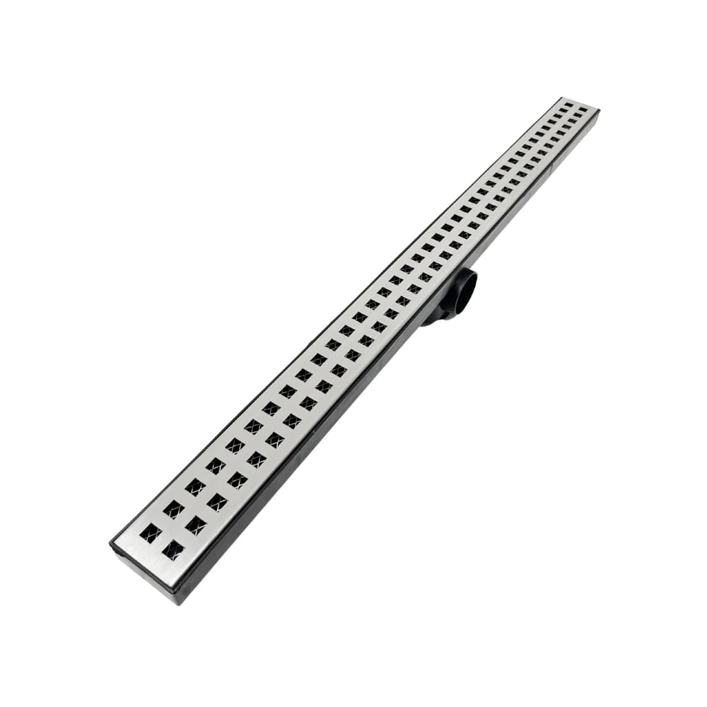 Ralo Escoamento Lavabo Quadrinho 5x70 Inox com Tela pr