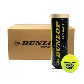 Bola de Padel Dunlop Pro Padel - Caixa c/ 24 Tubos