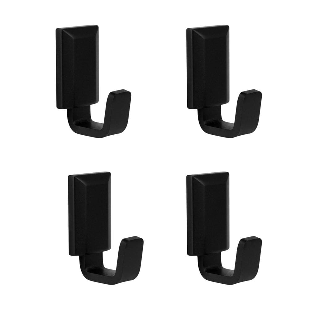 Kit com Quatro Cabides Alumínio Classic - Cb2060 Ducon Metais Black