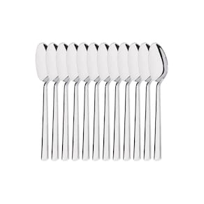 Kit 12 Colheres de Sobremesa Hercules Mykonos Aço Inox 4000-004