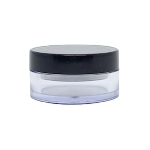 10 Potes Transparente Para Maquiagem Pó Pomada - 10G.
