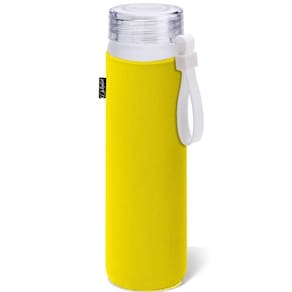 Garrafa De Vidro 470 Ml Frost Premium Topget - Amarelo