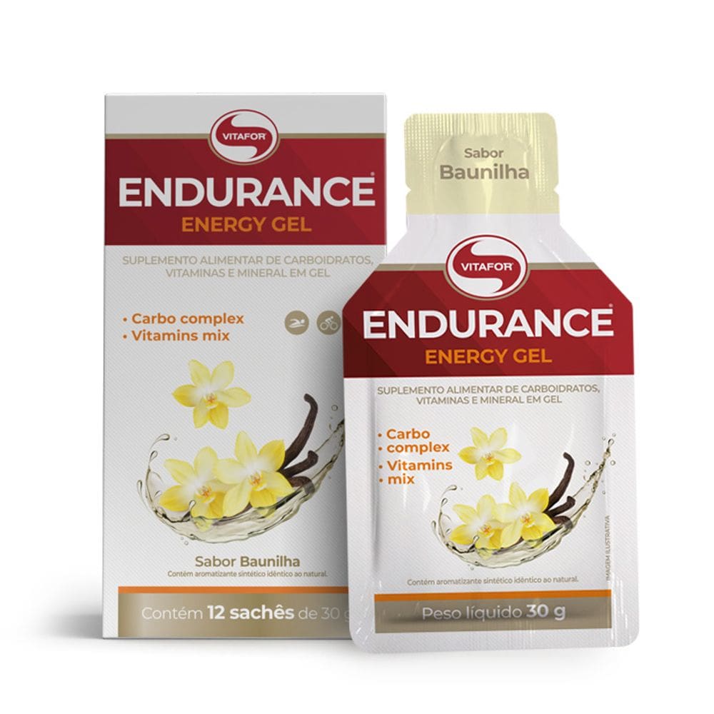 Endurance Energy gel (12 sachês de 30g) Vitafor