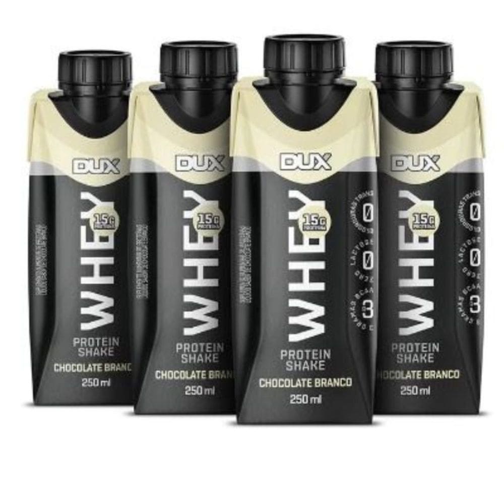 Whey Protein Shake (Pack c/ 4un de 250ml) Dux Nutrition