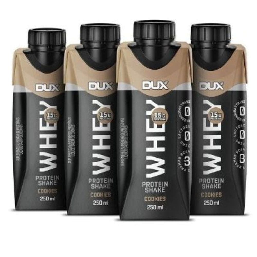 Whey Protein Shake (Pack c/ 4un de 250ml) Dux Nutrition