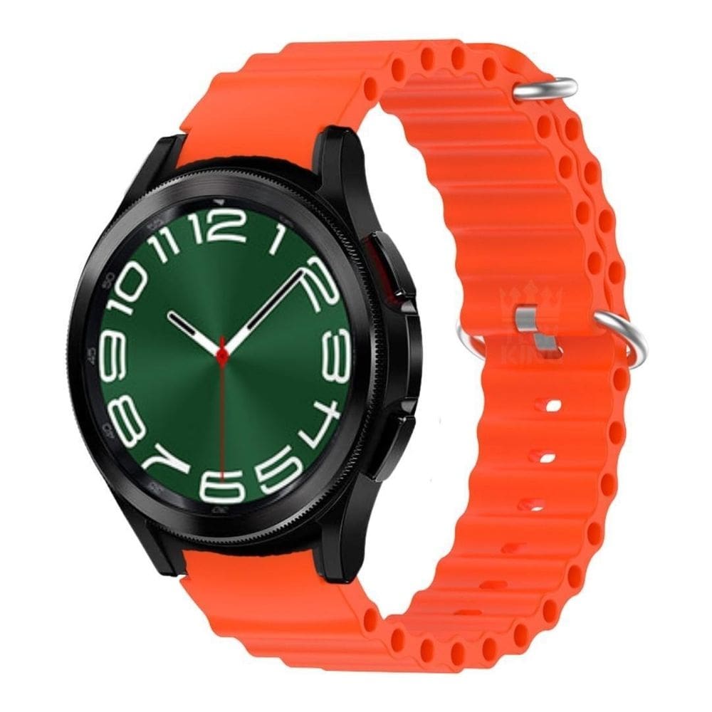 Pulseira Confortável Ondulada Silicone Para Galaxy Watch6 47