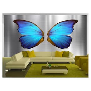 Papel De Parede 3D Arte Asas Selfie Insta Cores 3,5M Tra215