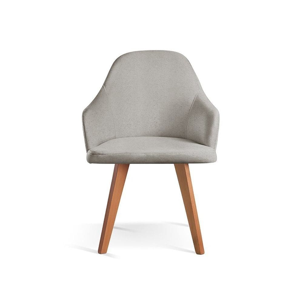 Cadeira Para Mesa De Jantar Manuela Cinza