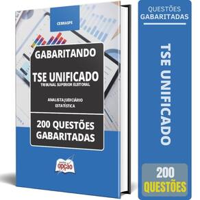 Caderno Tse Unificado 2024 Analista Judiciário Área: Apoio