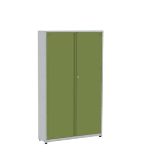 Armário Registrador Aço 2 Portas Rpcp Cinza/Verde Miró