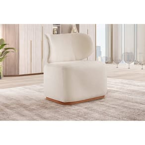 Poltrona Para Sala De Estar Moderna Sun Nude