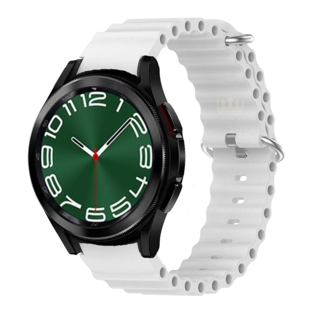 Pulseira Confortável Ondulada Silicone Para Galaxy Watch6 47