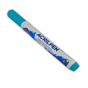 Caneta Marcador Acrilpen Tecido Azul Celeste 503 Acrilex