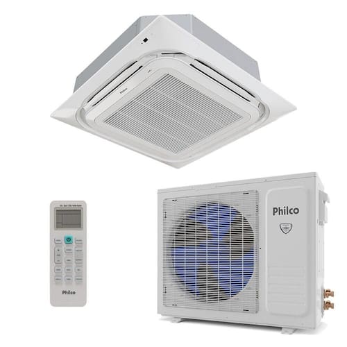 imagem-Ar-Condicionado Split Inverter Cassete 36000 BTUs Philco Eco Quente e Frio PAC36000ICQFM16 220V