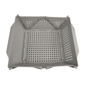 Cesta Secar Frutas Verduras Vegetais Alimentos Escoador Dobravel Cozinha Pia Organizador