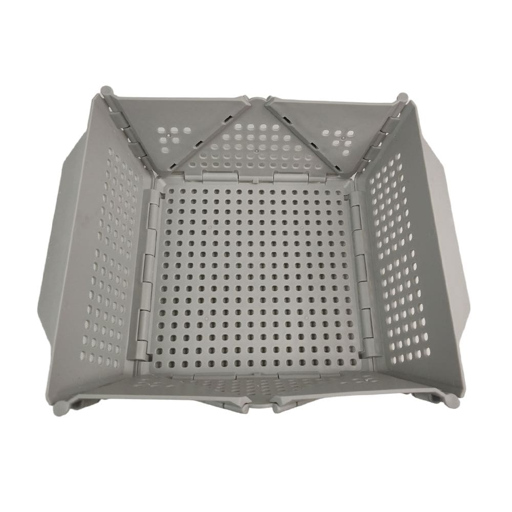 Cesta Secar Frutas Verduras Vegetais Dobravel Escoa Lava Alimentos Porta Objetos Organizador Cozinha Mesa Casa Sala Quarto Decoraçao