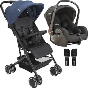 Carrinho de Bebe Passeio Bebe Conforto Kiddo Mascote Marinho