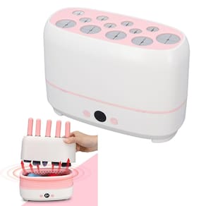 Maquina de Secagem Eletrico Pincel de Maquiagem Esponja USB Automatico Potente Secador Rapido