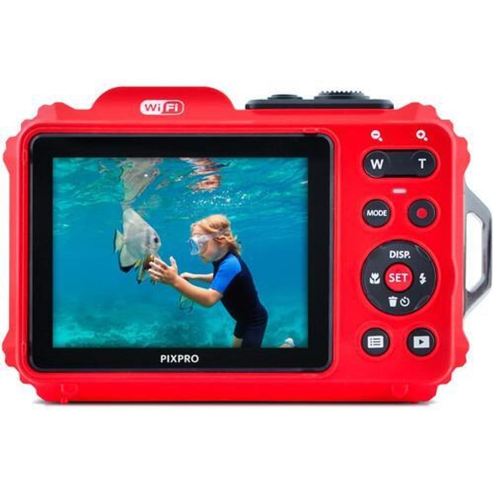 Câmera Kodak Pixpro Wpz2 Waterproof Vermelha | Casas Bahia