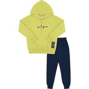 Conjunto Moletom Menino com Capuz Pulla Bulla Ref. 50377