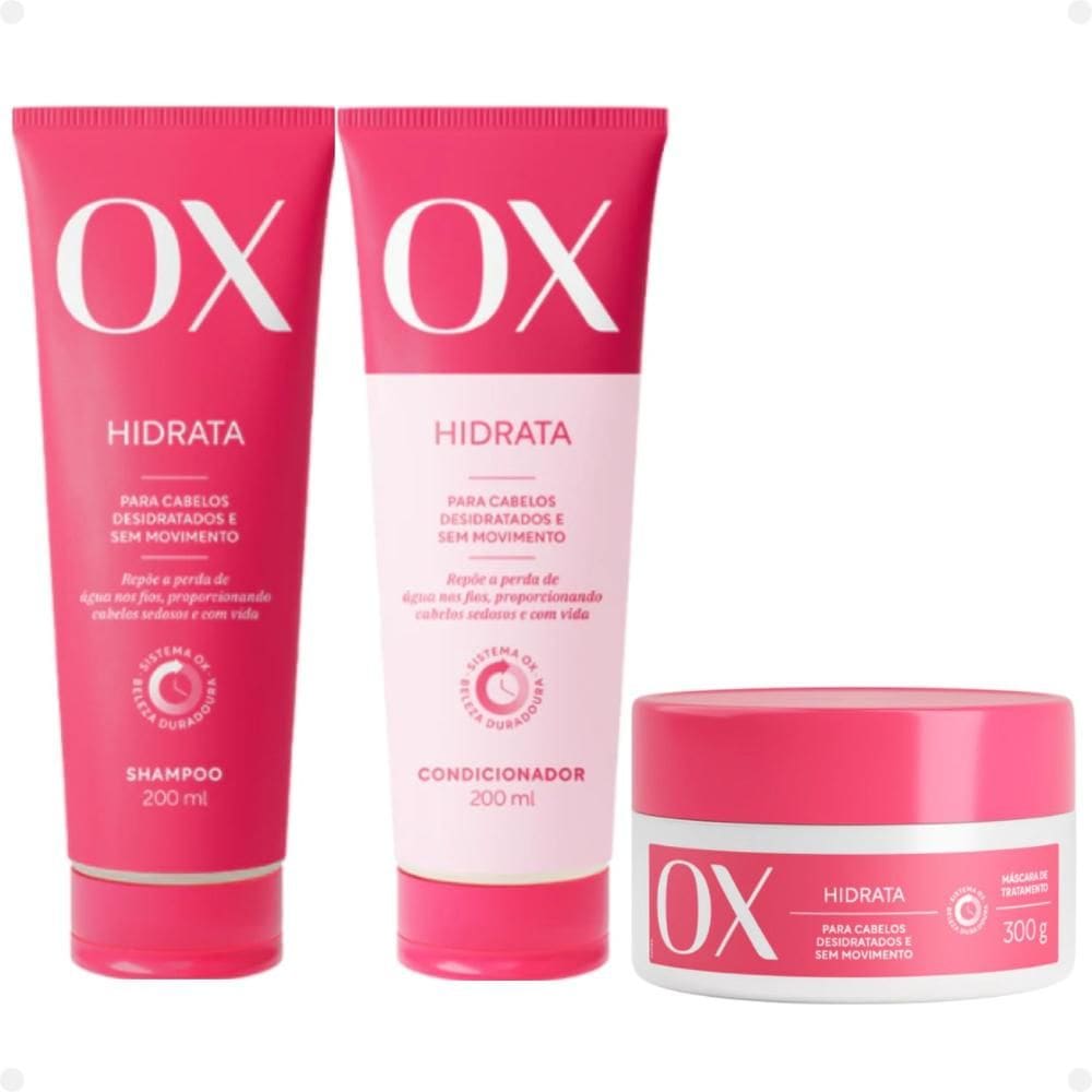Kit Ox Hidrata Com 3 200ml