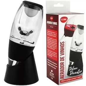 Aerador Decanter De Vinho Plástico 14X4CM