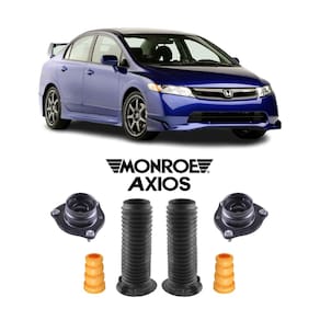 Kit parcial batente coxim dianteiro honda civic 09